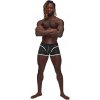 Male Power Mini Short Sport Mesh čierne športové šortky