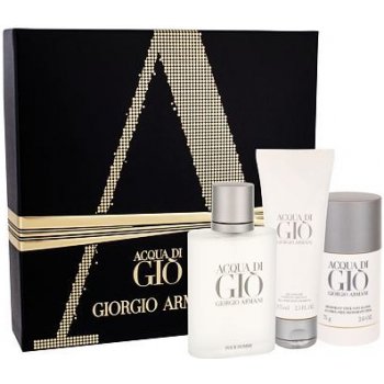 Giorgio Armani Acqua di Gio Pour Homme EDT 100 ml + deostick 75 ml pre mužov darčeková sada