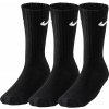 Nike 3PPK VALUE COTTON CREW Športové ponožky čierna biela