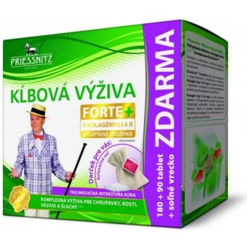 Priessnitz Kloubní výživa Forte+ s kolageny 270 tabliet
