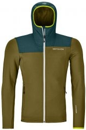 Ortovox FLEECE PLUS HOODY M green moss