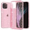 AppleKing transparentný kryt s trblietkami pre iPhone 12 mini - ružový - možnosť vrátiť tovar ZADARMO do 30tich dní
