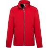 Kariban | K424, Pánska 2-vrstvová softshellová bunda, červená, S