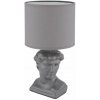 Globo Lighting Hermes stolová lampa 1x40 W sivá 21732G