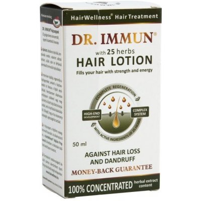 Dr.Immun 25 bylinné výživové tonikum proti vypadávaniu vlasov 50 ml