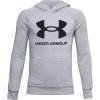 UNDER ARMOUR UA RIVAL FLEECE HOODIE KID, Gray - 134