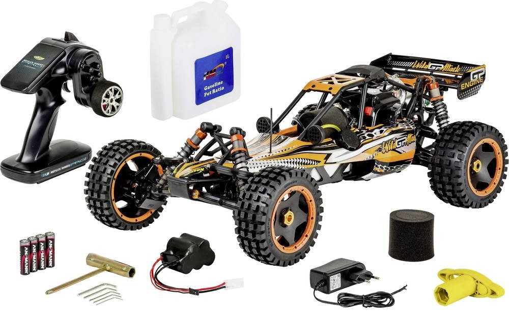 Carson buggy Wild GP Attack benzínový motor zadný 2WD 4x2 RtR 65 km/h 1:5