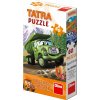 Dino Puzzle Tatra Autá: Tatra 148 zelená 60 dielikov