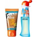 Moschino I Love Love EDT 30 ml + telové mlieko 50 ml darčeková sada