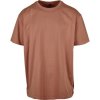Build Your Brand Pánske tričko Heavy Oversize Tee - Bark | 2XL