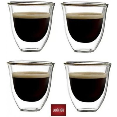 La Cafetière Dvojstenné šálky na kávu Espresso 4 Cup Set 75 ml od 16,95 € -  Heureka.sk
