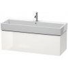 DURAVIT L-CUBE skrinka pod umývadlo závesná biela lesklá, LC617902222