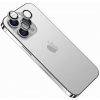 Sklo na fotoaparát FIXED pre Apple iPhone 15 Pro/15 Pro Max, strieborné