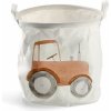 Úložný box Zeller Dětský úložný box, plátěný, traktor, 30 x 30 cm (14247)