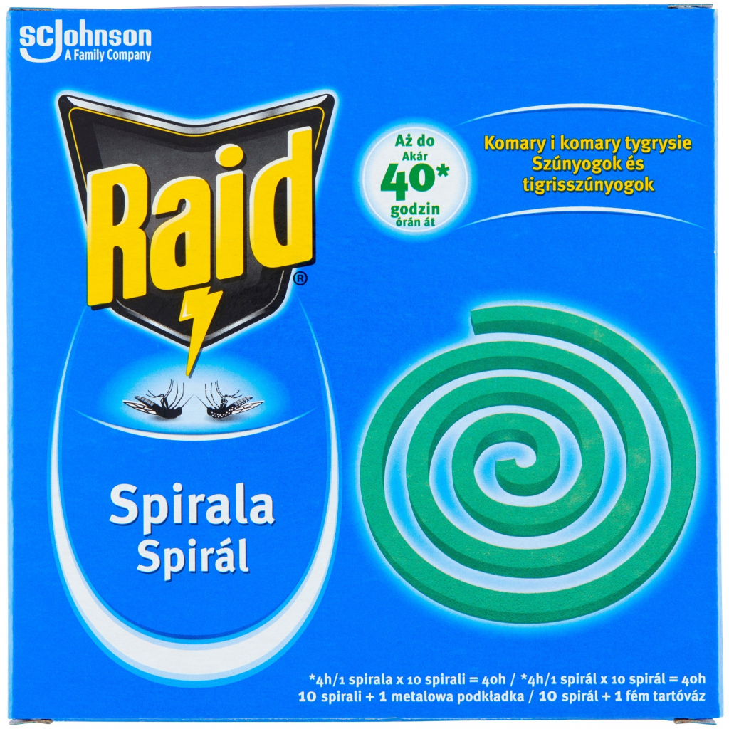 RAID špirála proti komárom 10+1