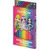Trojhranné pastelky 12 ks ASTRA RAINBOW HIGH