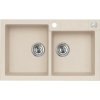 Granitový drez ALVEUS Rock 90 Beige 55 780x480 mm 1090959
