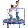 Skladacia trampolína 95,5 cm, nosnosť 100 kg, detská trampolína - modrá