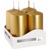 Bispol Adventná Metalická Zlatá 4 x 80 g