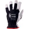 CXS Kombinované rukavice TECHNIK PLUS, černo-biele
