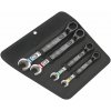 Wera 020090 Očkoploché račňové kľúče 10 ÷ 19 mm 6001 Joker 4 Set 1, vyhnuté - 4 dielov