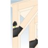 Domax SDLPF 1 Spojka C čierna 155x176x85x2,5