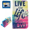 Peňaženkové puzdro Live the Life You Love na LG L90