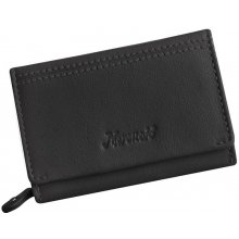 Mercucio malá elegantná kožená peňaženka L2511515 čierna