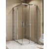 SANSWISS TOP-LINE TOP 100cm ľavé sprchové dvere do kombinácie / kút rohový - 01 – matný elox - 22 – sklo matné Durlux
