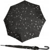 Knirps T .760 Stick Automatic pencil black elegantný hoľový vystreľovací dáždnik černý