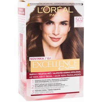 L'Oréal Excellence Creme Triple Protection 5,02 Light Brown 48 ml