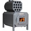 LS Falco ECO 120kw teplovzdušné krbové kachle s ventilátorom vrátane presklených dvierok