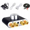ZOSILŇOVAČ BT AUX USB 100W RMS ZVUKOVÁ KARTA PRIJÍMAČ BLUETOOTH DAC US