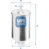 UFI Palivový filter 31.718.00