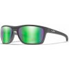 slnečné okuliare KINGPIN Captivate Polarized - Green Mirror - Amber/Matte Graphite