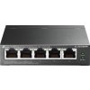 TP-Link Easy Smart switch TL-SG105MPE (5xGbE, 4xPoE+, 120W, fanless)