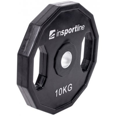 Pogumovaný kotúč inSPORTline Ruberton 10 kg 30 mm