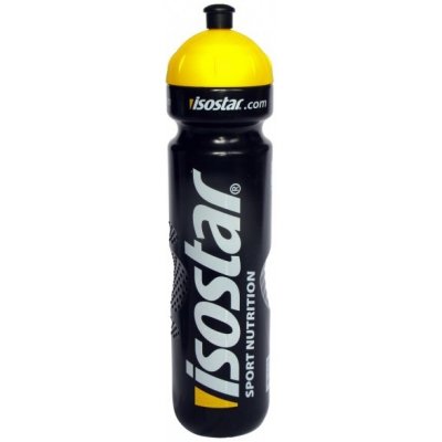 Isostar BIDON BLACK 1000ML Univerzálna športová fľaša, čierna, 1 L