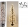 Vianočný stromček s vetvičkami, svietiaci 1600x LED, výška 150 cm