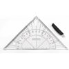Navigačné trojuholníkové pravítko LENIAR 45° / 25 cm (Navigačné pravítko)