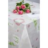 Obrus PVC 3573111 Romantic kvety metráž, 20 m x 140 cm, IMPOL TRADE