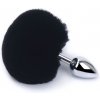 O-Products Bunny Tail Black
