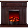 Marina - elektrický krb Artflame ořech s vložkou Corsica