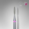 Staleks fréza FA10R016/8 diamantová plamienok 1,6 mm