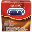 Kondóm, prezervatív Durex Real Feel 10 ks