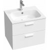 Ravak CHROME II skrinka pod umývadlo 80cm 80 x 49 x 50 cm biela X000001778