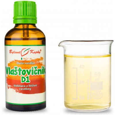 Bylinné kapky Lastovičník D1 kvapky Duša rastlín tinktúra 50 ml