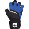Harbinger Training Grip® Wristwrap – rukavice na silový tréning a fitness, pánske, čierna/modrá Veľkosť: XL