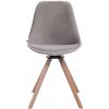 Design-Shop Troyes zamat drevené nohy hranaté natura Sivá