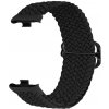 Nastaviteľný nylónový elastický loop remienok pre Xiaomi Redmi Watch 4 a 5 a Smart Band 8 Pro a 9 Pro Farebný variant: čierna